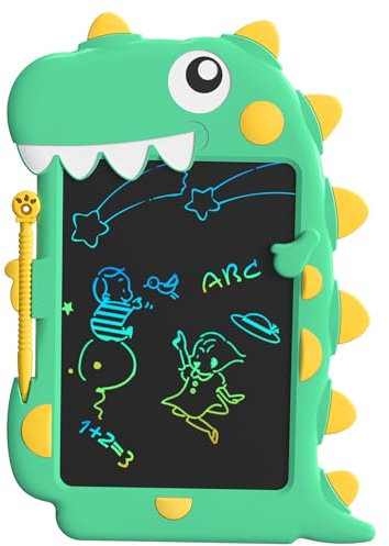 JOEAIS Tavoletta Grafica 8,5 Pollici, Tavola Da Disegno Con Design Di Drago a cartoni animati, Giocattoli Da Viaggio Per Ragazzi E Ragazze, Ottimo Regalo Di Natale E Compleanno Per Bambini