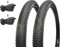 2 neumáticos 27,5 x 2,10 (54-584) + cámaras de aire Mountain Bike neumáticos rígidos bicicleta bicicleta MTB