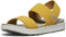 KEEN Damen Elle Backstrap Keilsandale, Golden Yellow/Star White, 39 EU
