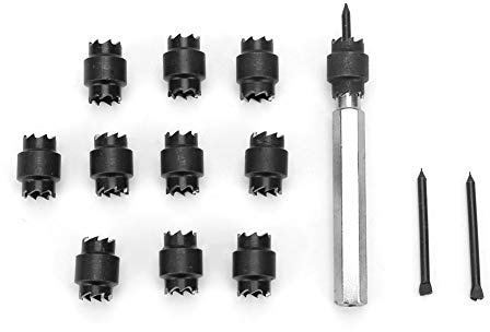 13 Pcs 3/8 '' HSS Double Face Rotary Spot Weld Cutter Foret Remover Tool Kit Spot Soudure Cutters Double
