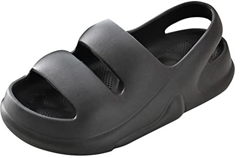DAIFINEY Mode alle Jahreszeiten Herren Sandalen flache Sohlen dicke Sohlen rutschfest bequem drinnen und draußen Strand Freizeit Stil Schuhe Herren Sneaker 41