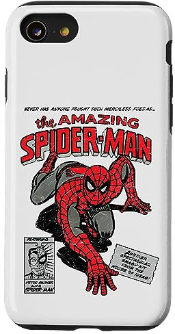 Marvel Spider-Man Retro Comic Case for iPhone SE (2020) / 7 / 8