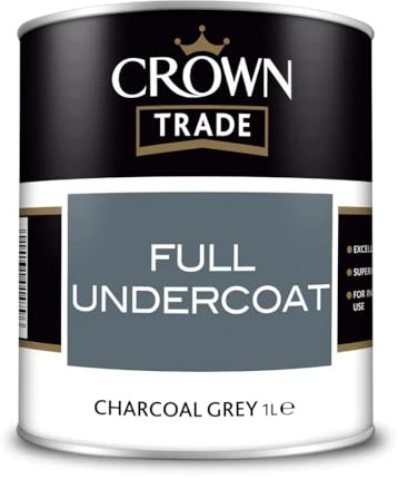 Crown Trade Charcoal Grey Full Undercoat 1l