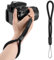 JIEYAO Adjustable Camera Wrist Strap, Black Hand Strap Lanyard, Soft Nylon Wristlet Straps Rope Camera Hand Strap for Phone Case Keys Keychain USB Flash Drive Flashlight Glove Leash