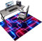 Tapis protège Sol, Gaming Tapis de Chaise pour Les Chaises de Jeu ou de Bureau, 180 x 200 cm Tapis antidérapant sous Chaise de Bureau, Protège Les Sols, Planchers, Parquets, pour Gaming et Le Travail