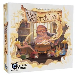 WordCraft Brettspiel – Magisches Wortspiel, Strategie- und Sprachspiel für Wortliebhaber und Taktiker
