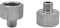 1/81/41/23/41 304 Stainless steel Hexagonal Internal external threads Pressure gauge transmitter BSP Pipe fitting connector(1l4(M) to1l8(F) inch)