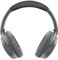 kwmobile Ersatz Bügelpolster kompatibel mit Bose Quietcomfort 35 / QC35 / Quietcomfort 45 / QC45 - Kopfbügelpolster aus Kunstleder - Kopfhörer Ersatz Polster - Dunkelgrau