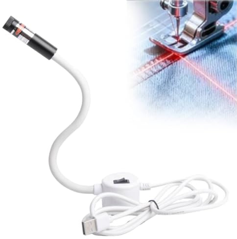 Magnetic Positioning Quilting Light for Sewing Machine, Laser Vision Guide, Sewing Guide Light Red Point Cross Hair Module Generator Projector, Innovative Precise Seam Stitch Lights (Point)