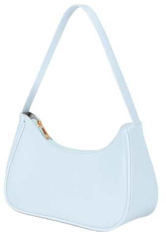 BSBUY Sacs Bandoulière Femme Sac à Main, Sac BandoulièRe Croissant de Lune en Cuir PU, Sous Les Bras, Petit Moderne Sacoche pour les Rendez-Vous, les Voyages, les Courses