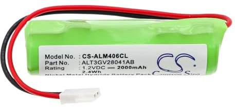CS-ALM406CL Akku 2000mAh Kompatibel mit [Alcatel] 4068, 4068 IP, 4068IP Touch, 8068, 8068 BT, 8082, Bluetooth DD15 Ersetzt 3GV28041AB, 3MG27109AA, ALT3GV28041AB