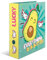 HERMA 7023 Ordner A4 Crazies Lucky Avocado, 7 cm breit, Motiv Aktenordner aus Pappe mit Innendruck für Schule und Büro, stabiler Kinder Ringordner aus Karton für Jungen und Mädchen