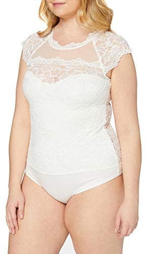 Stockerpoint Damen Romy Trachtenbody, creme, XS