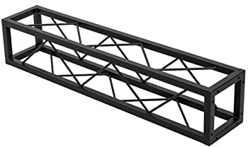 DECOTRUSS Quad ST-1000 Traverse schwarz | Dekorative Vierecks-Traverse