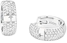 JOOP! Creolen Damen Ohrschmuck, Silber, Kommt in Schmuck Geschenk Box