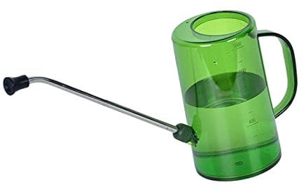 Ronyme Gießkanne für Zimmerpflanzen mit langem Ausguss, Gießkanne Indoor, kleine Gießkanne für Zimmerpflanzen, Blumen, GRÜN