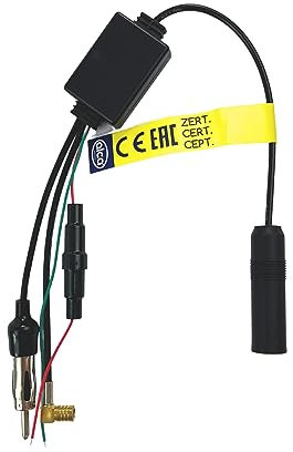 alca 3-in-1 Car DAB AM FM Antenna Amplifier Booster Aerial Radio AMP Signal Booster A538300