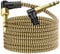 Hanprmeee 1/4 Inch TRS Instrument Cable 2m,6.35mm TRS to 6.35mm TRS Stereo Audio Cable Male to Male Right-Angle-to-Straight for Electric Guitar, Bass, Keyboard,Mixer,Speaker.. (2M)