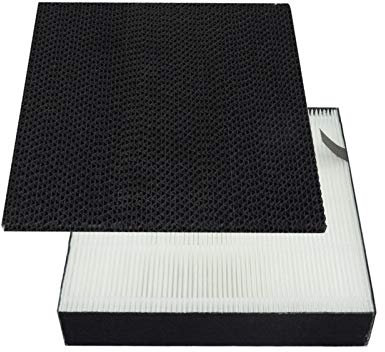 PUREBURG Ersatzfilter-Set, kompatibel mit Daikin MCB50YSAU MC55W Luftreiniger, H13 True HEPA Deodorierung, Kohle, Luft, Staub, VOCs, Geruch