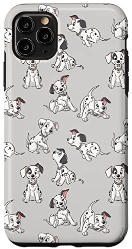 Disney Classic 101 Dalmatians Puppies Soft Grey Case for iPhone 11 Pro Max