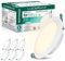 LUCERNA Downlight LED Empotrable 4W - Foco Interior Techo Redondo Blanco Neutro 4000K - 380 LM - Plafón Ф77-82mm - Ojos de Buey para Techo en Pack de 6