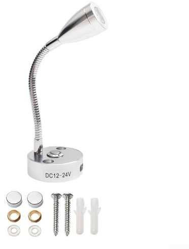 12 V Spot-Leselichter mit USB, Touch-Schalter, flexible Nachttisch-Nachtbeleuchtung für Wohnwagen, Wohnmobil, DB778J1U251VAZ7TMZ83UO31V