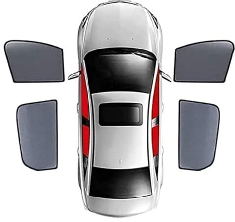 Auto Seitenfenster Sonnenschutz für Audi S3 Convertible 2002-2020,Front Heck PrivatsphäRe Atmungsaktives Sonnenblende Auto Accessories,E