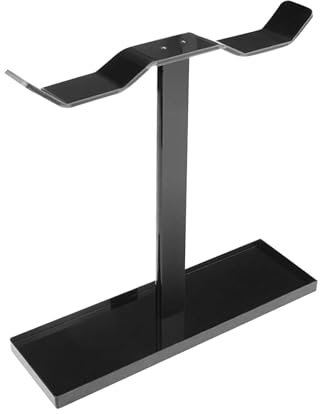 Dickly Desktop-Headset-Halter, stabiles Zubehör, Kopfhörerhalter, einfache Montage, leicht, Acryl, universell für Büro und Zuhause