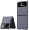 Bastmei for Samsung Galaxy Z Flip 3 Case, Extremely Light Ultra-Light Super Slim Camera Protection Hard PC Cover Case for Samsung Galaxy Z Flip 3 5G(2021) (Gravel Gray)