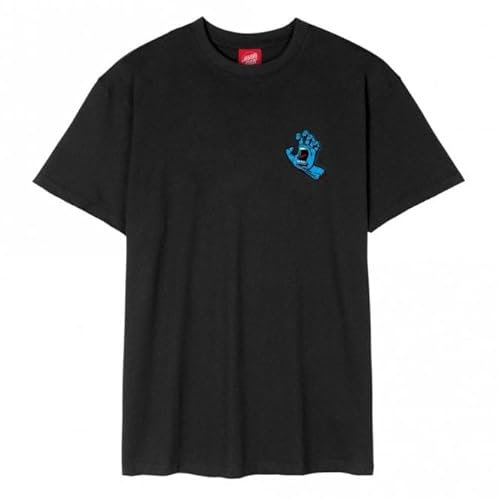 Santa Cruz Screaming Hand Chest T-Shirt - Schwarz, Schwarz , XL