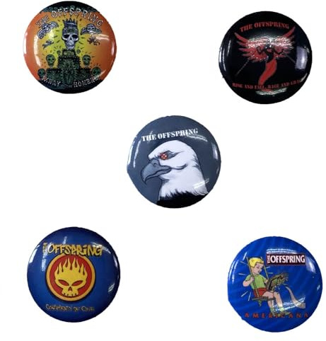 The Offspring Conspiracy Of One Badge Set (Pack of 5) (One Size) (Multicoloured)