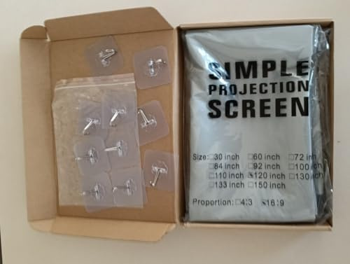 120-Zoll, Grau Anti-Light Projektionsleinwand 16:9 Faltbar Tragbar Lichtschutzleinwand