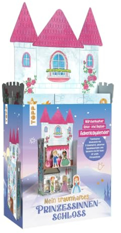 Mein traumhaftes Prinzessinnen-Schloss. Märchenhafter Spiel- und Bastel-Adventskalender