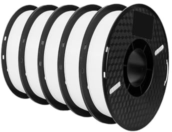 22LBS or filament 3D Printer Filament 10 Rolls 1KG 1.75MM Eco-Friendly Good Toughness Color(10 KG PLA Black)