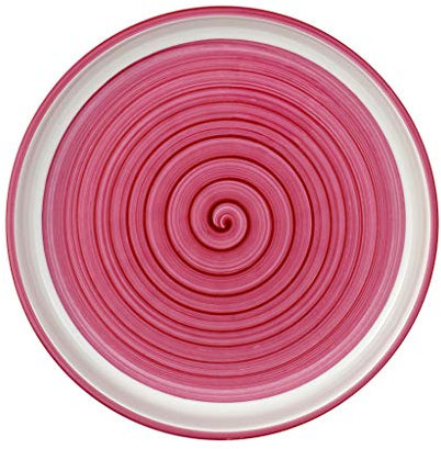 Villeroy & Boch Clever Cooking Pink Runde Servierplatte, 26 cm, Premium Porzellan, Pink
