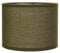 GING Brauner Lampenschirm Stoff blendarm Ø17cm rund skandinavisch E14 für Tischlampe