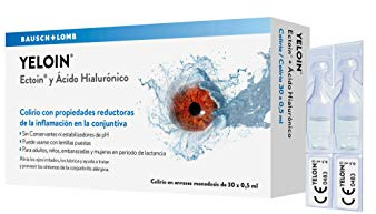 Yeloin Ectoin+Hialu Oftalm Monodosis 30U