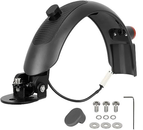 Natcoo E Scooter Schutzblech Hinten aus Metall für Xiaomi M365, Pro, Pro 2, 1S, Essential, Lite, Scooter 3, Hinterer Kotflügel für Xiaomi, Ersatzteile für Xiaomi Roller, Zubehör für Xiaomi Mi Scooter
