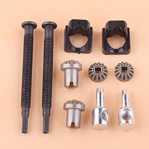 Luxuypon Lot de 2 tendeurs de chaîne pour tronçonneuse ECHO CS-370, CS-400