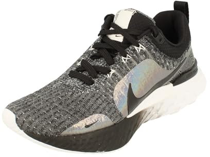NIKE Womens React Infinity Run FK 3 PRM Running Trainers DZ3027 Sneakers Shoes (UK 5 US 7.5 EU 38.5, Black White 001)