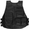 VBESTLIFE Taktische Airsoft Paintball-Weste für Kinder und Erwachsene Im Freien (Schwarz S 2x3in)