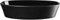 ASA Selection Black Kitchen'Art Auflaufform Oval L 25 cm B 18 cm H 6 cm