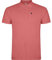 S&C - Polo Homme Manches Courtes 100% Coton Piqué, Coupe Classique, Casual, Couleur Unie, 3 Boutons, Conçu en Espagne, Regular Fit, Voir Guide, Corail, XXL