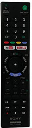 Original RMT-TX300E Fernbedienung Aurabeam für Sony KDL-32WE613 KDL-40WE663 KDL-40WE754 KDL-40WE755 KDL-49WE663 KDL-49WE665 KDL-49WE755 RMTTX300E KD49X7000E KD55X7000E KD60X6700E KDL32W660E Fernseher