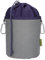 trendfinding Sacchetto per mollette in tela con 2 moschettoni per 200 mollette, extra grande e stabile, grigio Oxford blu