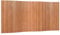 vidaXL Paravent, Raumteiler Pflegeleicht,Trennwand für Wohnzimmer Schlafzimmer Büro, Spanische Wand Sichtschutz, Modern, Natur Bambus