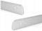 Laclar Seitenleiste rechts für Arbeitsplatte 38 mm - Abschlussleiste Küchenelement 600x40x10 mm - Aluminium
