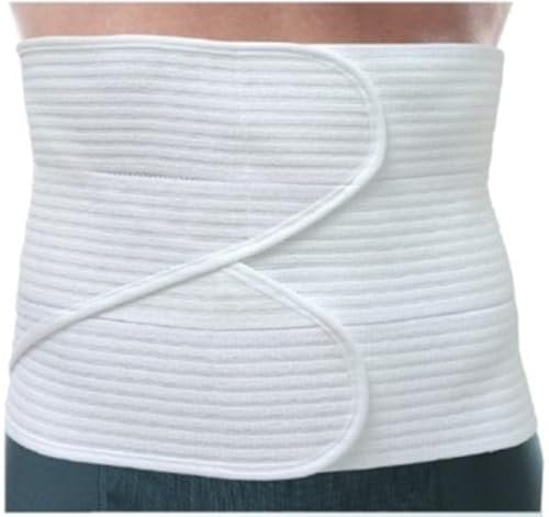 p age Brustgurt nach Operationen, Höhe 28 cm, aus Mikrofaser, weiß, Einheitsgröße