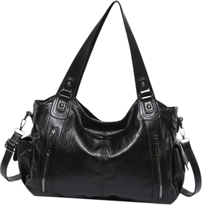 Large Tote Bag, Fashion Shoulder Bag, Women Shoulder Bag, PU Leather Bag, Casual Shoulder Bags, Stylish Work Bag, Shopping Tote, Business Tote Bag, Spacious for Women