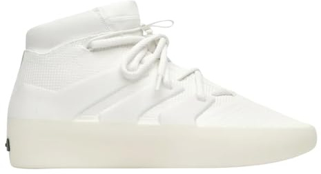 adidas Fear of God x Athletics I Basketball Lace Up Sneakers, Blanco, 8 UK